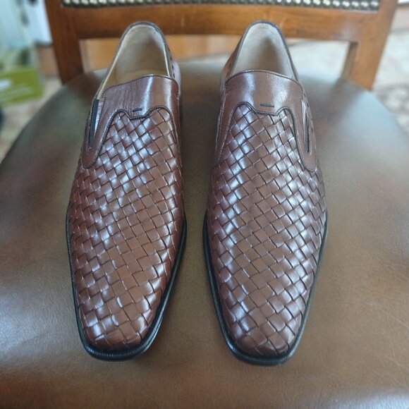 Mens embossed leather formal shoes. - Picture 3 of 8